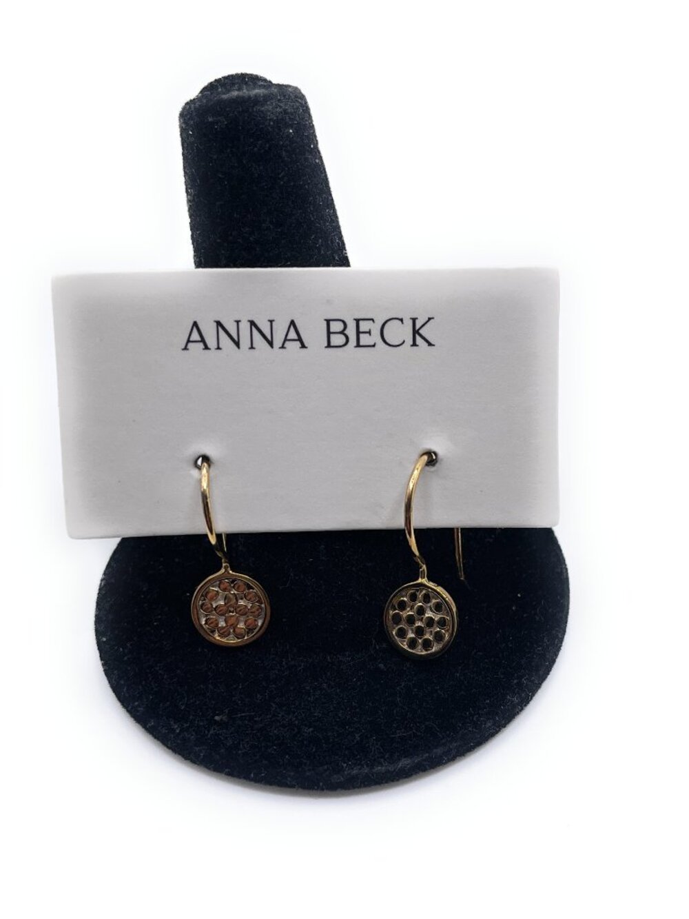 Anna Beck Sterling Silver Classic Circle Earrings - 1694